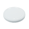 82mm Glass Jar Lid in White