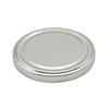 82mm Replacement Jar lids in Silver - Wholesale and Retail