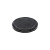 82mm BUTTON Glass Jar lids in Black