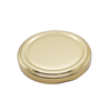 66mm Twist-off Glass Jar Lids in Gold