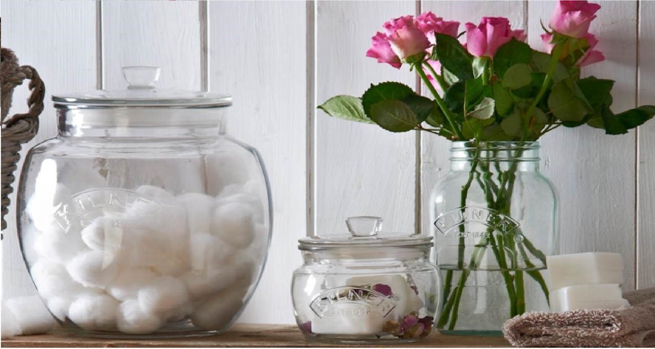 Beauty Glass Storage Jars