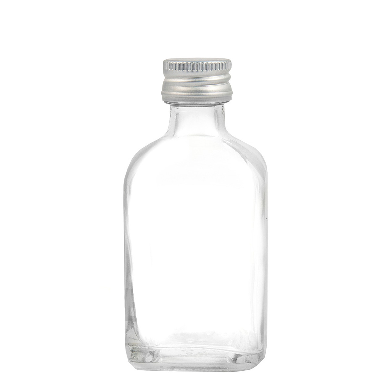 12oz (360ml) Flint (Clear) Stout Round Glass Bottle - 38-405 Neck Finish