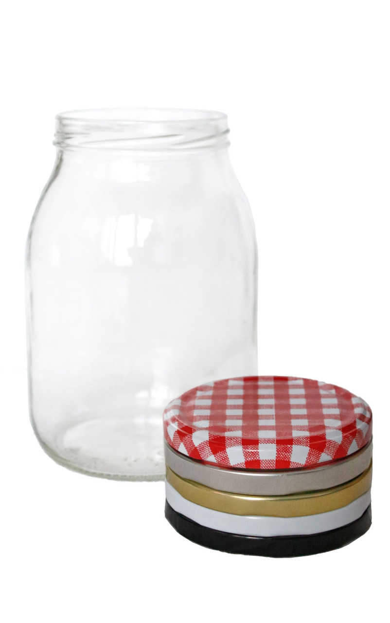 Large glass jars Wares of Knutsford