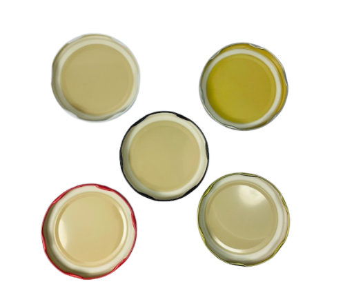 Spare 82mm Metal Jar Lids Replacement Glass Jam Jar Lids