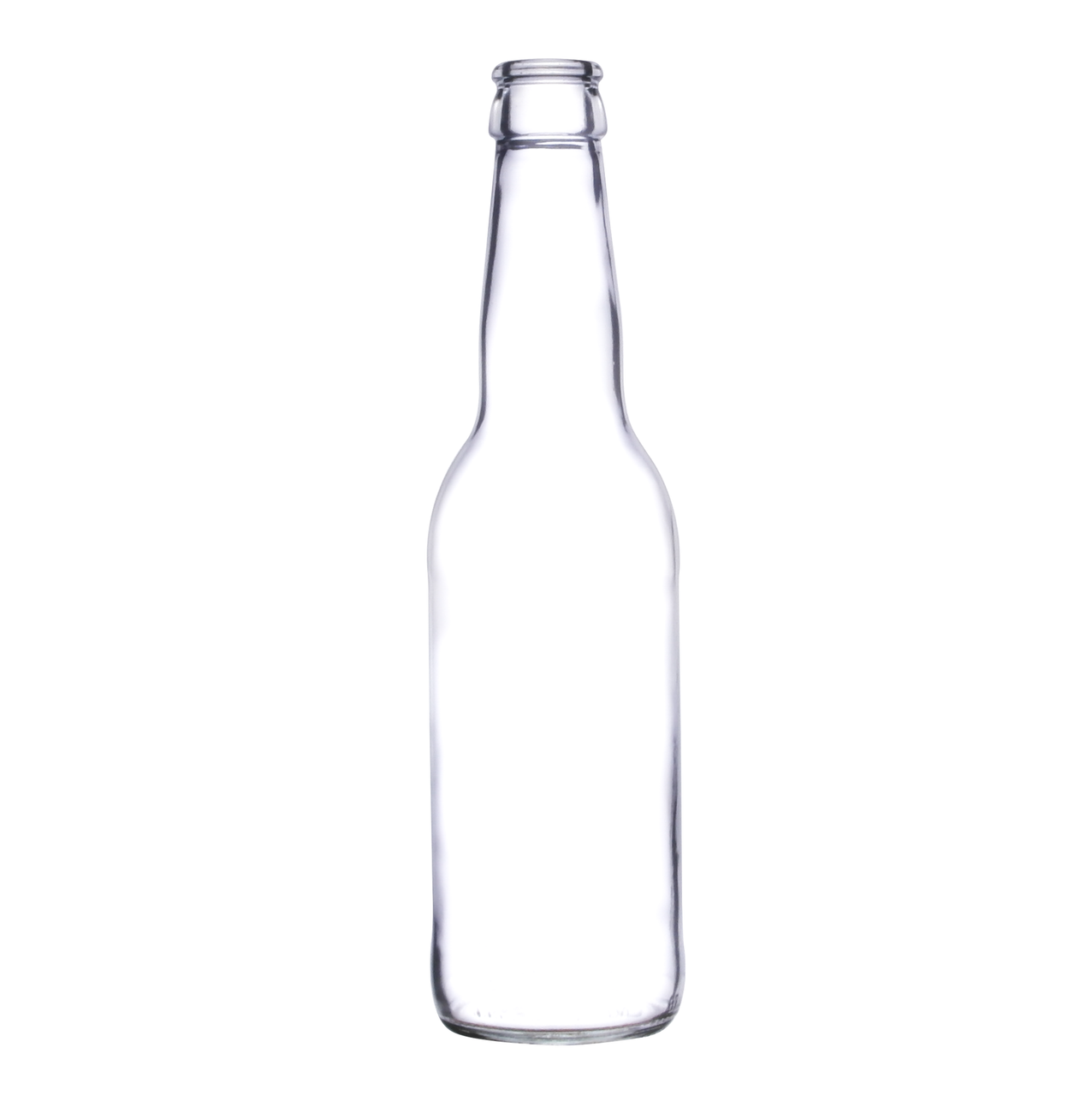 Glass Bottles with Crown Caps
