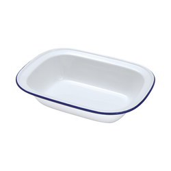 Falcon Enamel Oblong Pie Dish 22cm