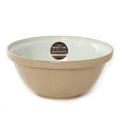 32cm Beige and White Mason Cash Mixing Bowl