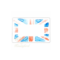 Vintage Union Jack Mini Preserving Labels, Wedding Favour Labels