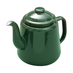 Falcon Enamel Teapot Green