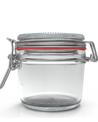 350ml Glass Clip Top Jar/Terrine Jar (Kilnclip) (Packs Of 6/12/18/36/100)