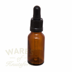 10ml Amber Glass Dropper Bottle With Glass Pipette
