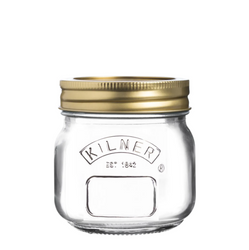 Kilner Branded, 250ml Glass Preserving Jar