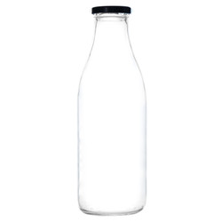 1 Litre Glass Milk Bottle