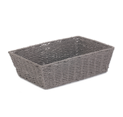 Large Grey Paper Rope Tray