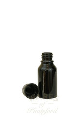 15ml Black Kingston Glass Bottle