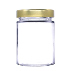 314ml Premium Elena Glass Jars with Deep Lid
