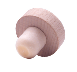 19.2mm WIDE Wooden Beech Synthetic Cork