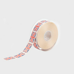 25mm Union Jack Ribbon