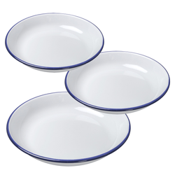 Falcon Enamel Round Pie Dish Set of 3