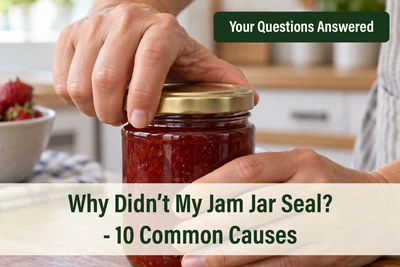 Why Didn’t My Jam Jar Seal? - 10 Common Causes