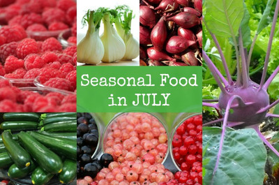 ​Seasonal Recipes for July