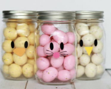​Easter Activities with Glass Jars