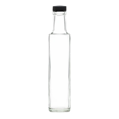 250ml Glass Bottles - Clear Flint (Dorica) Oil Bottles