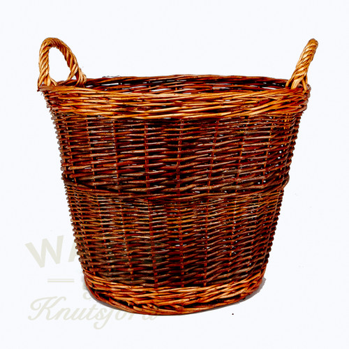 Wicker Log Basket Medium