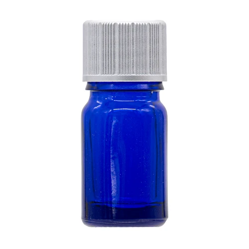  5ml Blue Glass Bottles With Dropper Cap