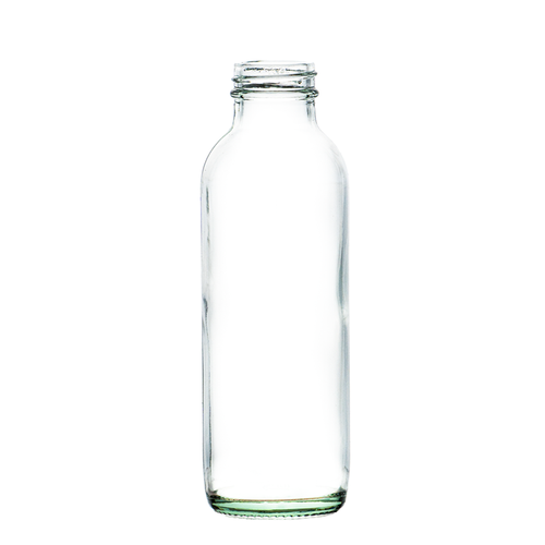 8oz Vintage Oil Or Sauce Glass Bottle 