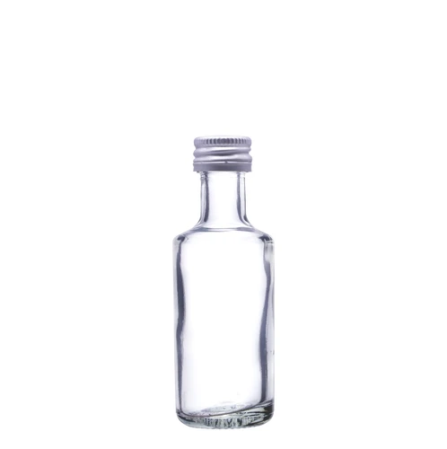 50ml Titus Glass Spirit Bottle with Screw Lid - Retail Packs