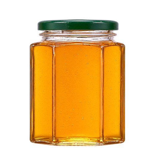 12oz Hexagonal Glass Jam Jars 340g (280ml) - Retail and Wholesale Packs