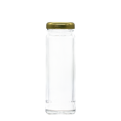 117ml Cylindrical Olive Glass Jar