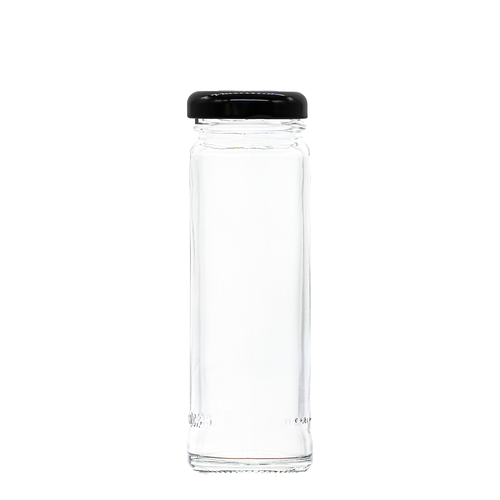 117ml Cylindrical Olive Glass Jar