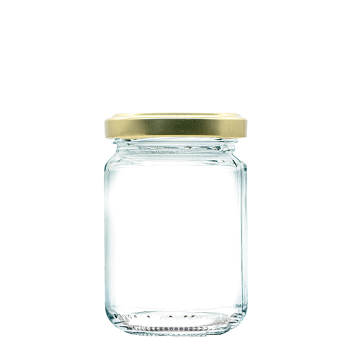 156ml Small Glass Jam Jars - Retail Packs