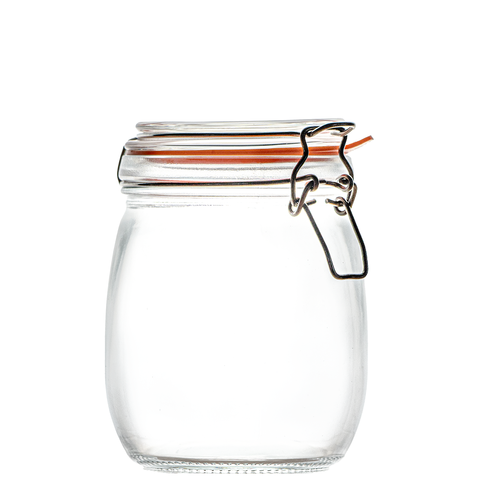 Kilner Style 750ml Glass Jar (Kilnclip)