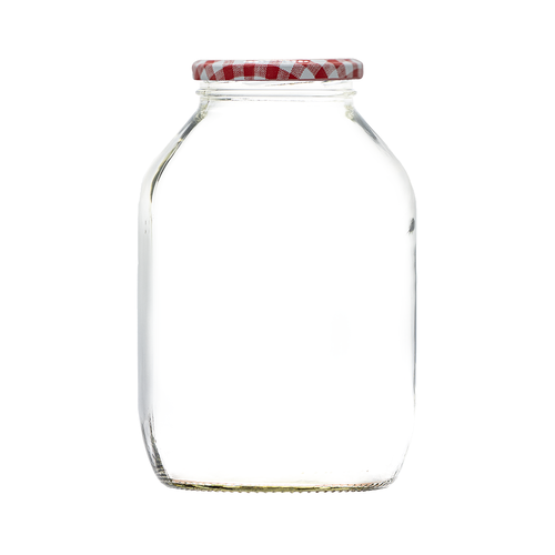Large Glass Pickle Jar Half Gallon