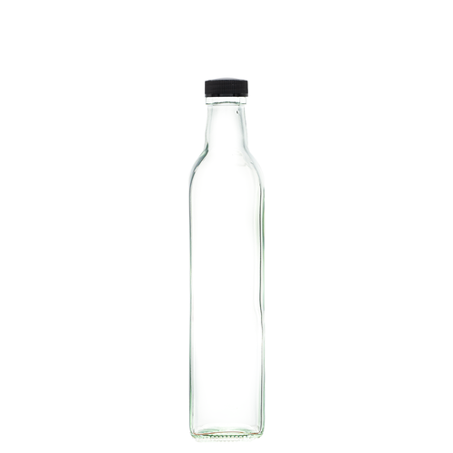 500ml Square Marasca Glass Oil Bottle