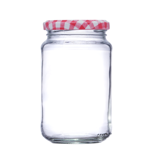 Classic 12oz 300ml Clear Glass Jam Jar, suitable for all kinds of preserving