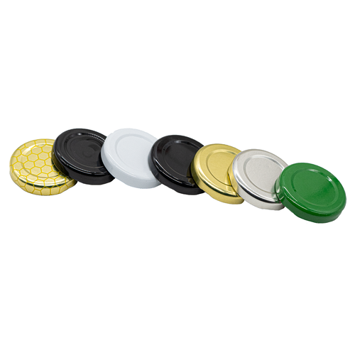 43mm Twist off Glass Jar Lids - Wholesale Boxes