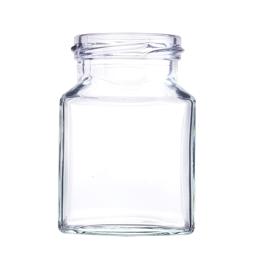 200ml Square Glass Jar