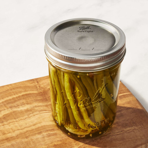 Replacement disc seals for use with the screw band on wide mouthed Ball Mason Jars