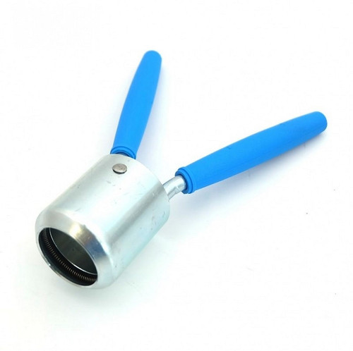28mm Crimping Tool for sealing tamper evident caps onto bottles with a 28mm neck. 