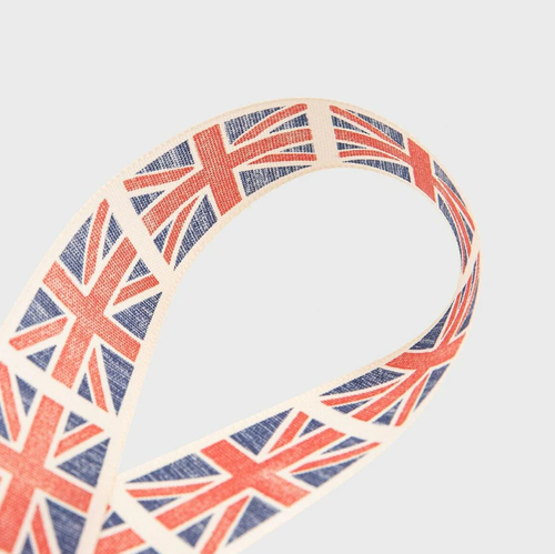 25mm Union Jack Ribbon
