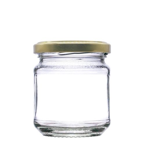 8oz Honey Jar with Dappled shoulder design & 192ml Capacity