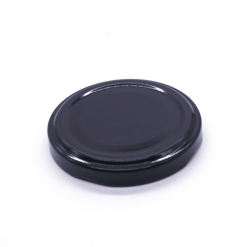 58mm Black Glass Jar Twist-off Lids - Retail & Wholesale