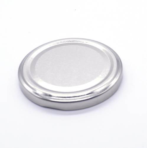 70mm Replacement Jam Jar Lids in Silver