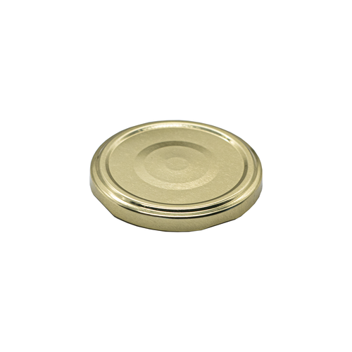 70mm Gold Button Lids 
