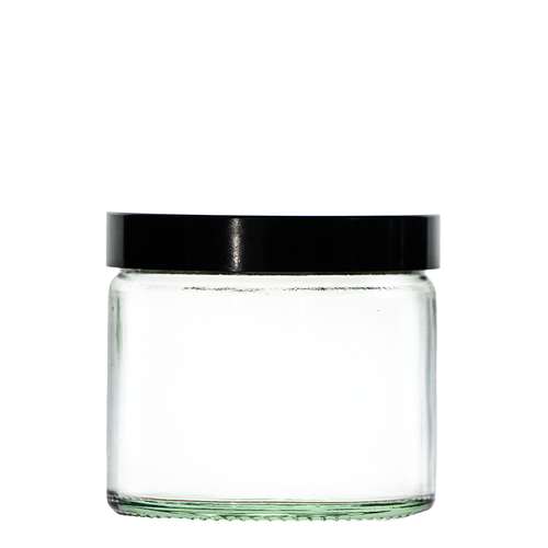 500ml Clear Glass Cosmetic Jar