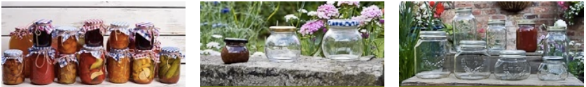 Glass Jars Range by Wares of Knutsford